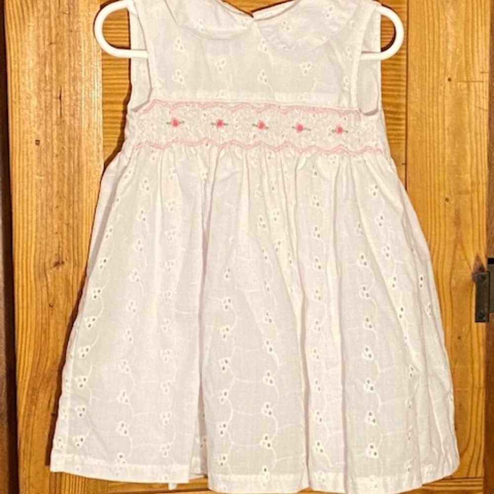 Girls Smocked Dress